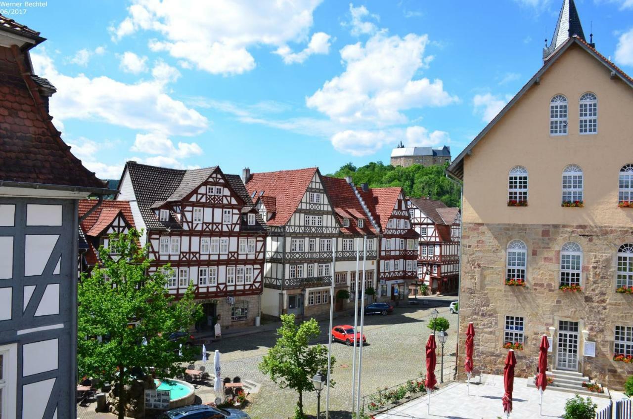 Ferienwohnung Historischer Marktplatz Spangenberg ภายนอก รูปภาพ