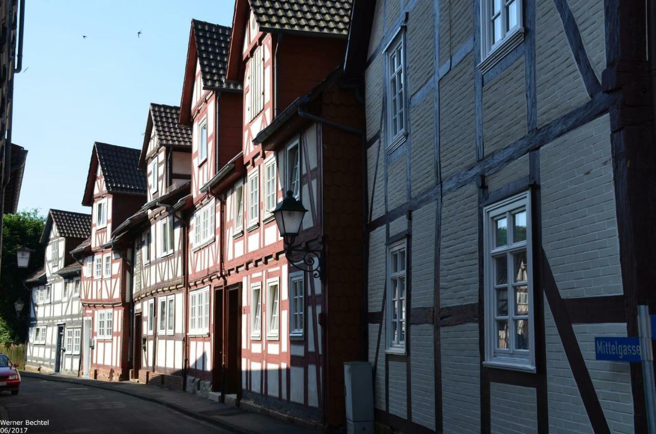 Ferienwohnung Historischer Marktplatz Spangenberg ภายนอก รูปภาพ
